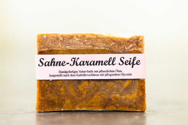 Sahne-Karamell Seife
