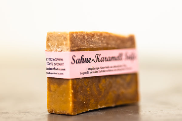 Sahne-Karamell Seife