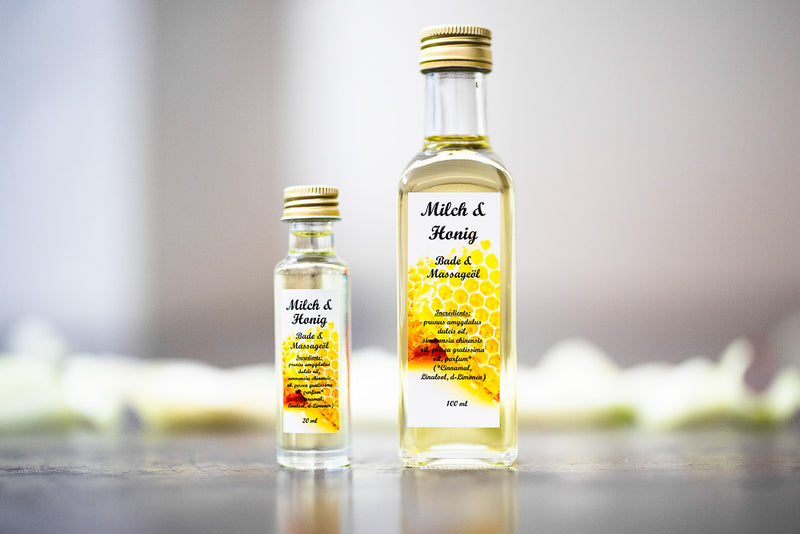 Bade- und Massage-Öl Milch & Honig